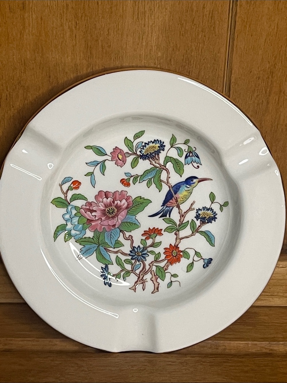 Vintage Ansley Fine Bone China- Pembroke Pattern- Ashtray.